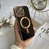 Чохол глянцевий силікон з Magsafe для iPhone 16 Pro Max Black - 1