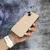 Чохол скляний з хромованим обідком Titanium Case для iPhone 15 Gold - 1