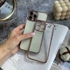 Гальванічний прозорий чохол Galvanic Full для iPhone 12 Pro Rose Gold - 1