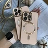 Чохол глянцевий силікон з Magsafe для iPhone 14 Plus Pink Sand - 2