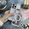 Чохол протиударний з магнітом Avengare Gase NEW MagSafe для iPhone 13 Pro Pink Sand - 1