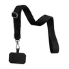 Універсальний шнурок для телефона через плече з карабіном Upex Black - 1