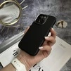 Чохол шкіряний Modern Leather з магнітом MagSafe для iPhone 15 Pro Max Black - 2