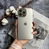 Чохол скляний з матовим обідком Titanium Lux Case для iPhone 11 Silver - 1