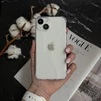 Чохол силікон ударостійкий з посиленими кутами TPU FULL для iPhone 15 Прозорий - 3
