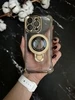 Чохол силіконовий ударостійкий з Magsafe і підставкою для iPhone 14 Pro Max Gold - 2