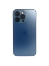 Чохол скляний матовий з захистом камери Matte AG-Glass для iPhone 12 Pro Royal blue - 1