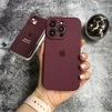 Чохол Silicone Case FULL 360 для iPhone 14 Pro Max Maroon - 1