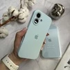 Чохол Silicone Case FULL 360 для iPhone 16 Mist Blue - 2