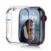 Прозорий чохол із захисним склом Premium для Apple Watch 40 mm / SE 40mm Прозорий - 1
