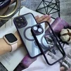 Чохол притиударний Avengare armour Magsafe для iPhone 14 Purple - 2