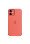 Чохол Silicone case OEM A Без MagSafe для iPhone 12 Pro Max Camellia - 1