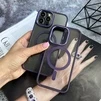 Чохол протиударний з магнітом Avengare Gase NEW MagSafe для iPhone 14 Pro Purple - 1
