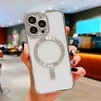 Чохол прозорий силікон Dream ultra MagSafe для iPhone 12 Pro Silver - 1