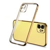 Гальванічний прозорий чохол Galvanic Full для iPhone 12 Gold - 1