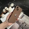 Чохол матовий імітація скла Desert Titanium для iPhone 14 Dark Gold - 3