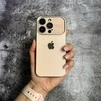 Чохол матовий з захистом камери Matte Protection для iPhone 12 Pro Gold - 1