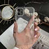 Чохол прозорий силіконовий Clear Case з захистом камери для iPhone 12 Прозорий - 1