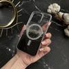 Чохол силіконовий з блискітками MagSafe для iPhone 13 Pro Max Silver - 2
