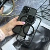 Чохол притиударний Avengare armour Magsafe для iPhone 12 Black - 1