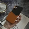 Чохол шкіряний з картхолдером та підтримкою MagSafe Deluxe Pocket для iPhone 16 Papaya - 3