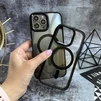 Чохол протиударний з магнітом Avengare Gase NEW MagSafe для iPhone 12 Pro Max Black - 3