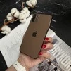 Чохол матовий імітація скла Desert Titanium для iPhone 15 Plus Dark Gold - 2