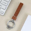 Шкіряний брелок-ремінець для ключів і телефону для Apple Brown - 1