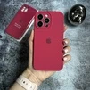 Чохол Silicone Case FULL 360 для iPhone 13 Pro Rose red - 1