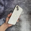 Чохол імітація скла Laser Disco case MagSafe для iPhone 14 Plus White - 2