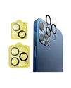 Захисне скло на камеру Clear Glass для iPhone 12 Pro Max Yellow - 2