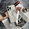 Чохол прозорий з захистом камери Clear Shade MagSafe для iPhone 15 Pro Прозорий - 1