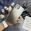 Матовий чохол MagSafe мінімалістичний дизайн захист і стиль Lume Case для iPhone 14 Silver - 2