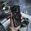 Чохол силіконовий ударостійкий з магнітом MagSafe для iPhone 15 Black - 1