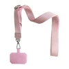 Універсальний шнурок для телефона через плече з карабіном Upex Pink - 1