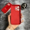 Чохол Silicone Case FULL 360 для iPhone 13 Pro Max Red - 3