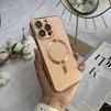 Чохол глянцевий силікон з Magsafe для iPhone 11 Pro Pink Sand - 1