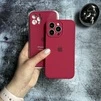 Чохол Silicone Case FULL 360 для iPhone 12 Pro Rose red - 4
