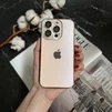Чохол матовий імітація скла Desert Titanium для iPhone 15 Pro Gold - 1