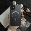 Чохол матовий з магнітом Gradient with MagSafe для iPhone 11 Dark Grey - 1