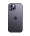 Чохол скляний матовий з захистом камери Matte AG-Glass для iPhone 12 Dark Grey - 1