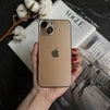 Чохол матовий імітація скла Desert Titanium для iPhone 14 Dark Gold - 1