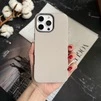 Чохол шкіряний Luxury leather case з магнітом MagSafe для iPhone 15 Pro Max Silver - 1