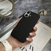 Чохол шкіряний Modern Leather з магнітом MagSafe для iPhone 16 Black - 3
