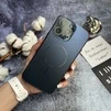 Матовий чохол MagSafe мінімалістичний дизайн захист і стиль Lume Case для iPhone 12 Pro Max Black - 2