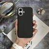 Чохол шкіряний Modern Leather з магнітом MagSafe для iPhone 16 Black - 1