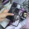 Чохол притиударний Avengare armour Magsafe для iPhone 14 Purple - 1
