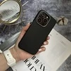 Чохол шкіряний Modern Leather з магнітом MagSafe для iPhone 15 Pro Max Black - 3
