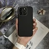 Чохол шкіряний Modern Leather з магнітом MagSafe для iPhone 15 Pro Max Black - 1