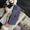Чохол скляний матовий з захистом камери Matte AG-Glass для iPhone 11 Purple - 2